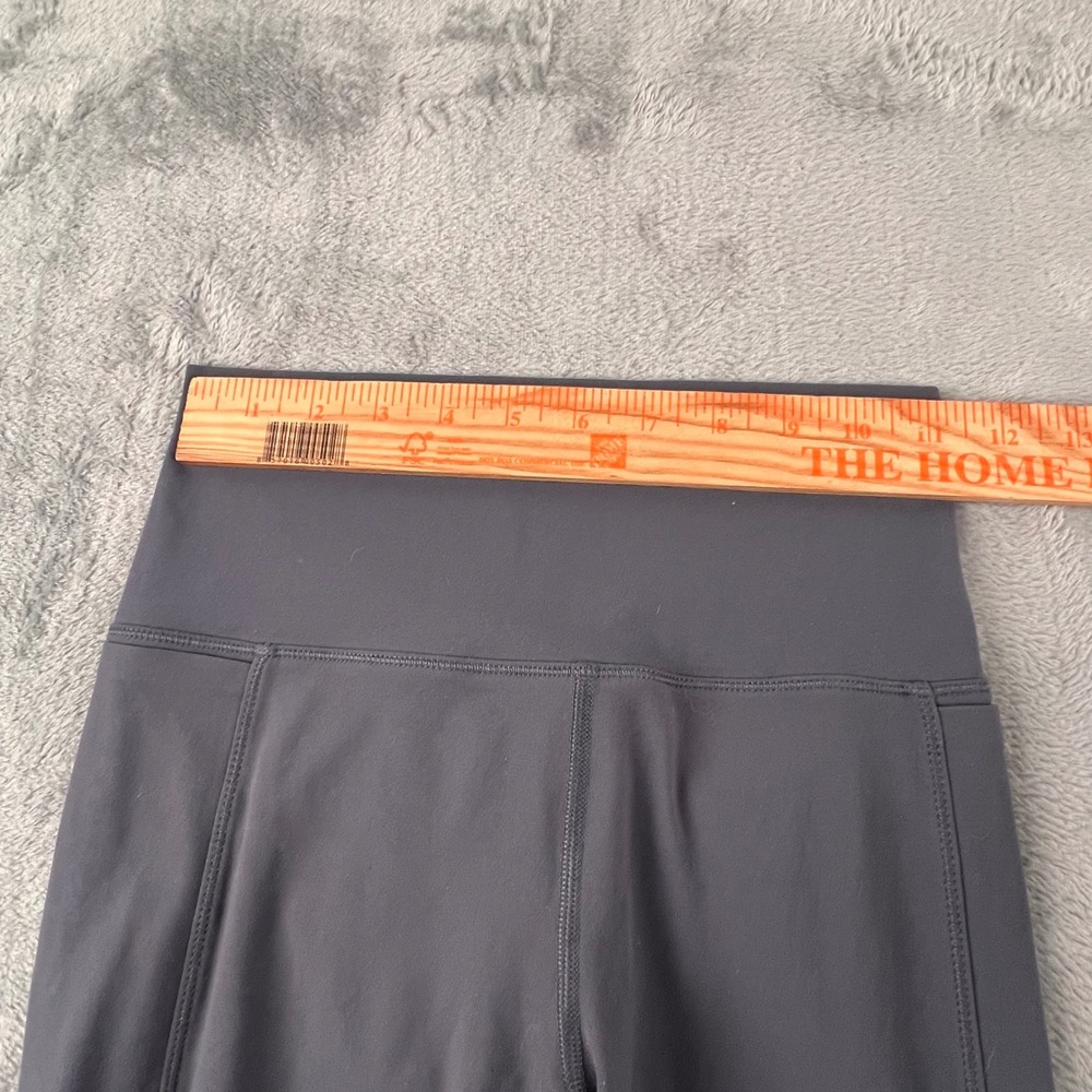 Vuori Leggings Womens XS Gray Studio Pocket High Rise VW446 Athletic Yoga FLAW!! - Picture 8 of 12